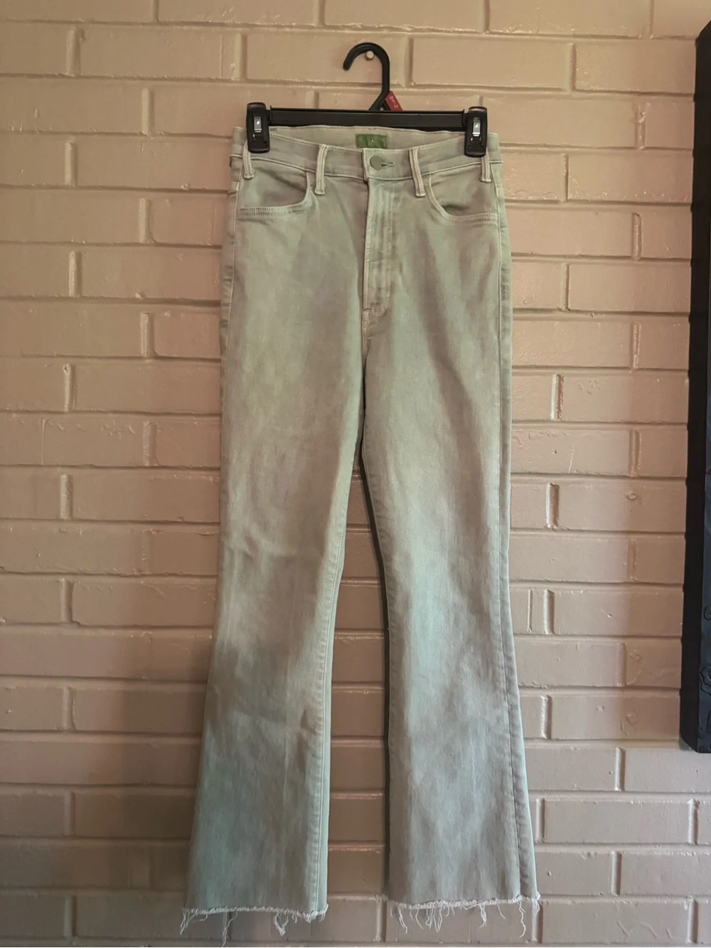 MOTHER Light Sage Flare Jeans - Picture 1 of 5